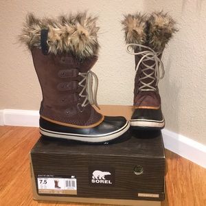 Sorel Joan of Arctic Winter Snow Boots - Tobacco